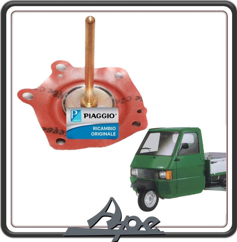 MEMBRANA CARBURATORE PER APE TM 703 - APE 602 - APE CAR - APE MAX ORIGINALE PIAGGIO 195785