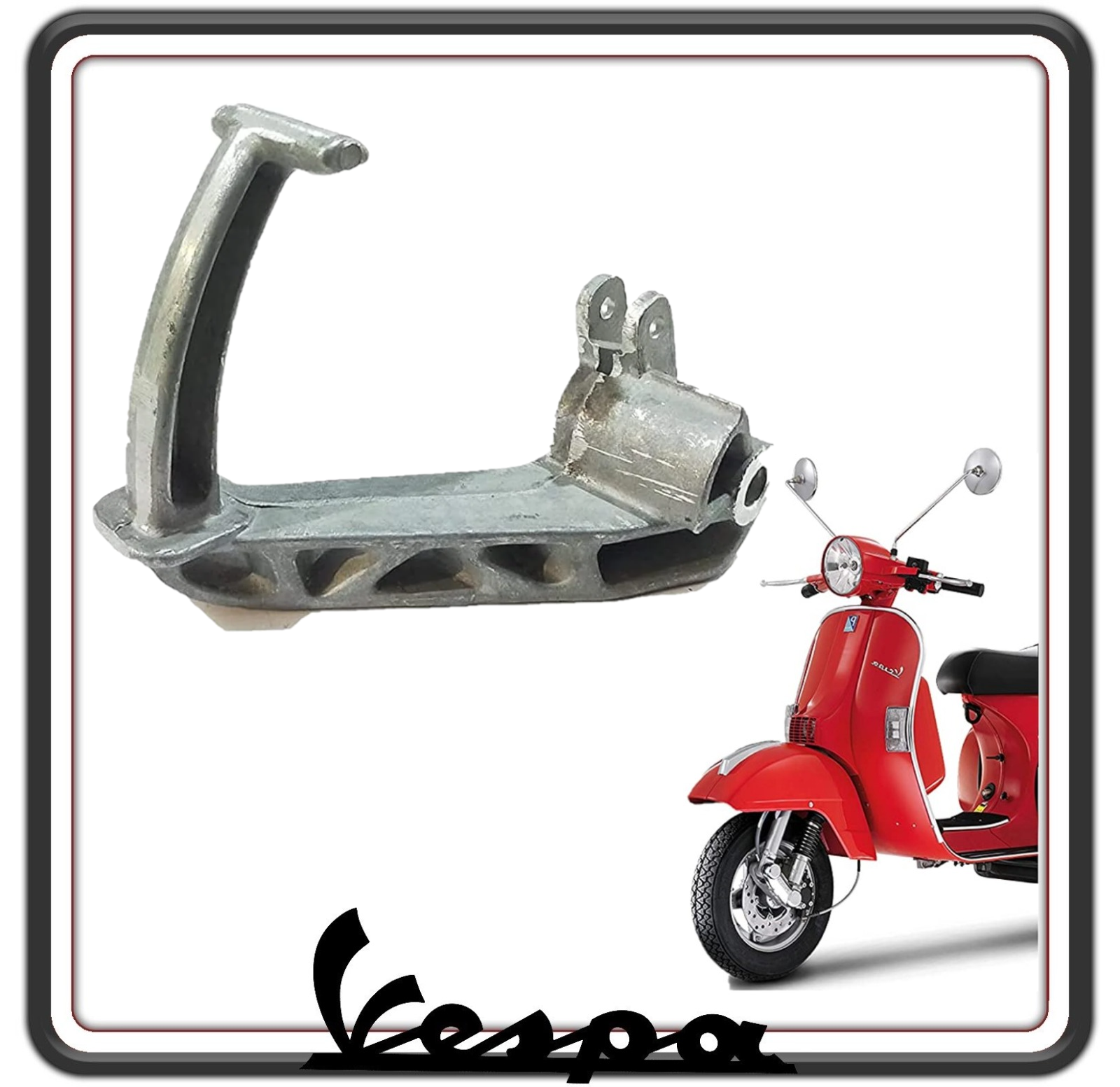 LEVA PEDALE FRENO POSTERIORE COMPATIBILE CON PIAGGIO VESPA PX TUTTI I MODELLI - VESPA ARCOBALENO.