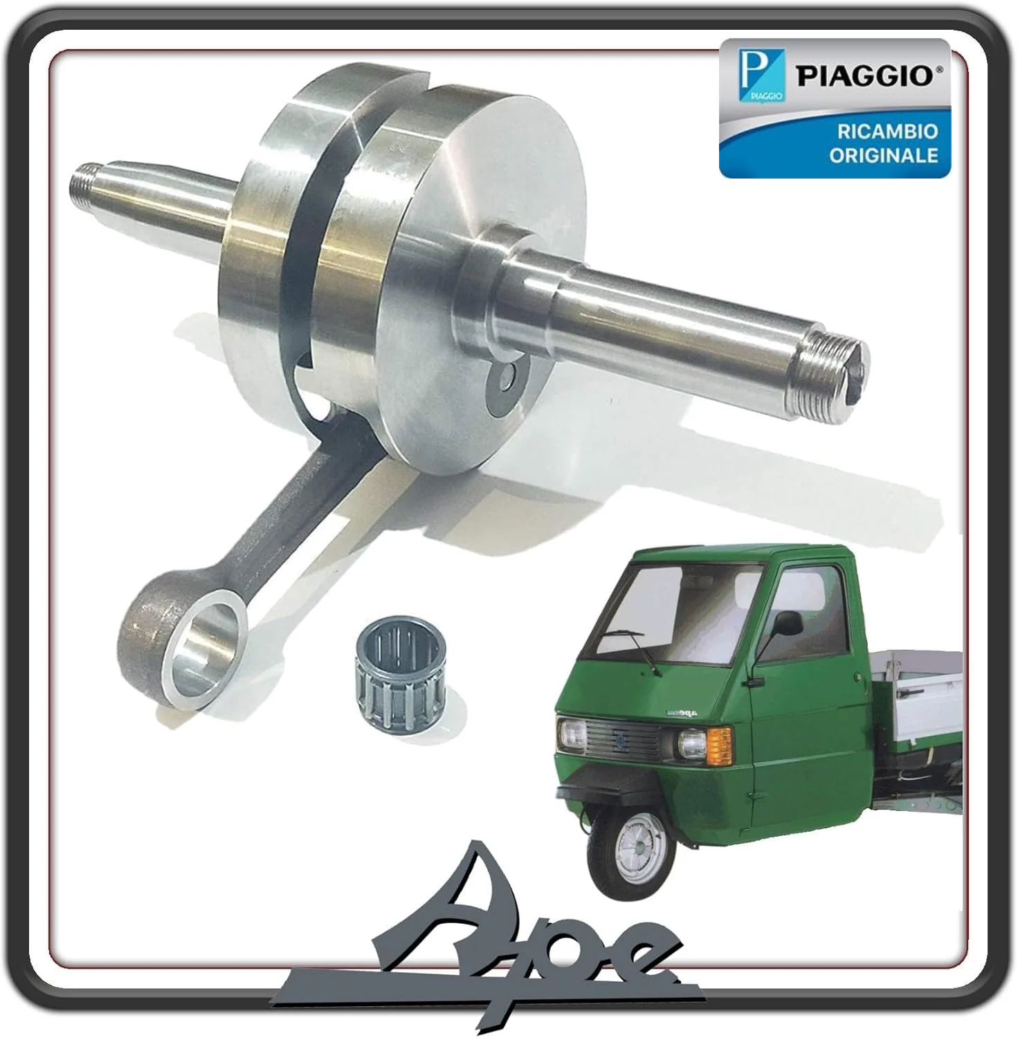 ALBERO MOTORE PER PIAGGIO APE TM 703 - APE 602 - APE CAR - APE 501 ORIGINALE PIAGGIO 1996045.