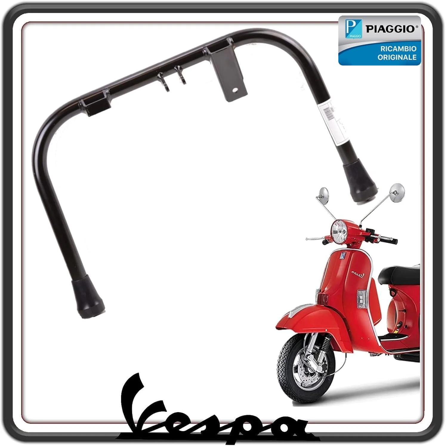 CAVALLETTO CENTRALE COMPLETO PER PIAGGIO VESPA PX 125 150 200 - VESPA ARCOBALENO ORIGINALE PIAGGIO 1761606