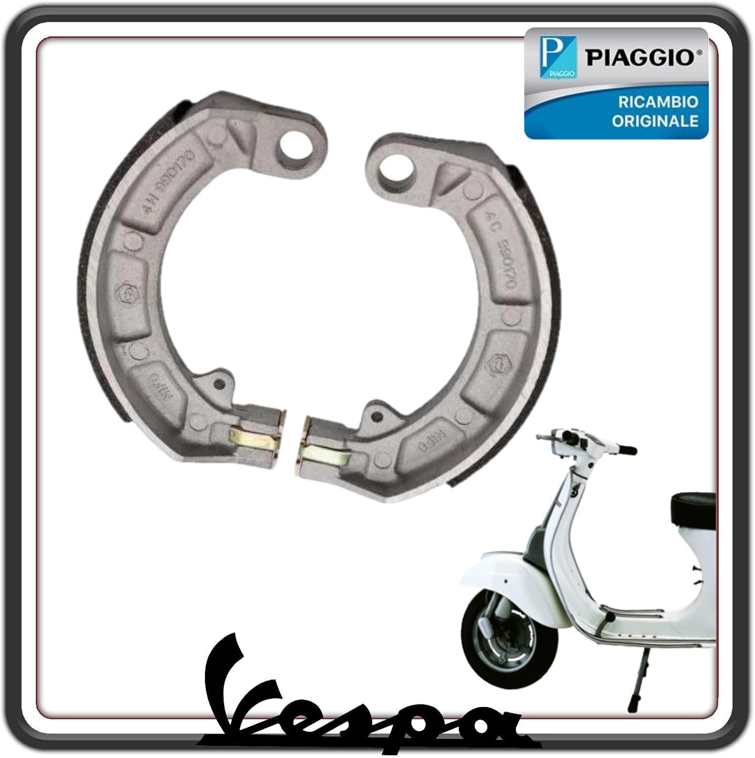 GANASCE FRENO FRENI POSTERIORE POSTERIORI PER PIAGGIO VESPA 50 SPECIAL - VESPA 125 PRIMAVERA - ET3 ORIGINALE PIAGGIO 4146115