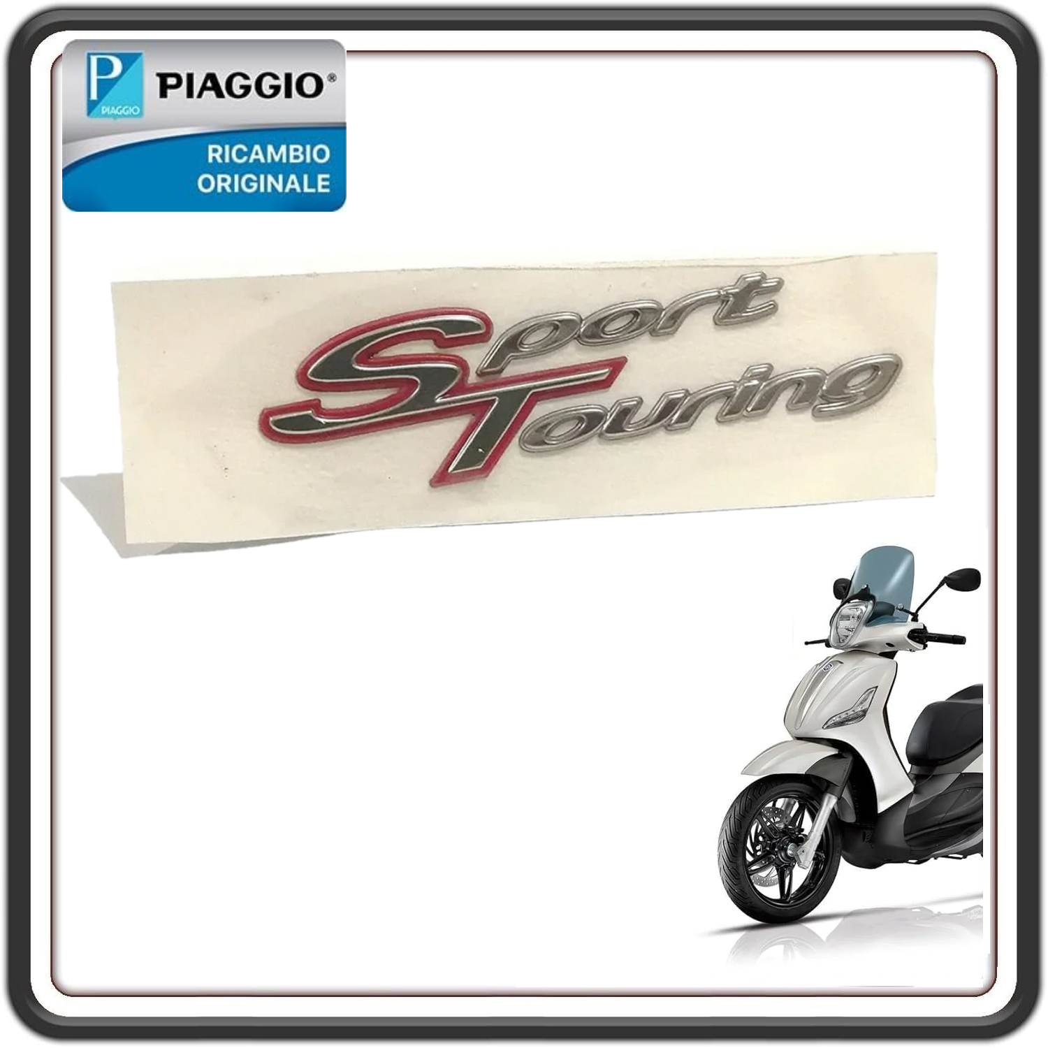 TARGHETTA SCRITTA LOGO STEMMA ADESIVO