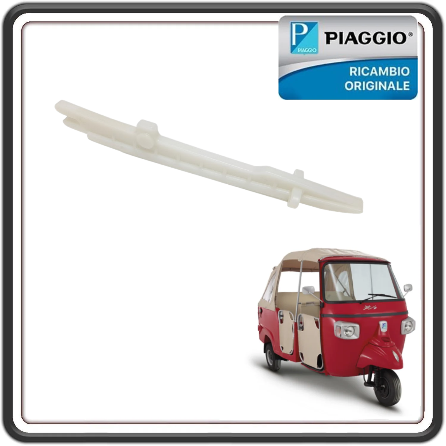PATTINO FISSO PER PIAGGIO APE CALESSINO 200 BENZINA DAL 2013 AL 2017 ORIGINALE PIAGGIO B014997 