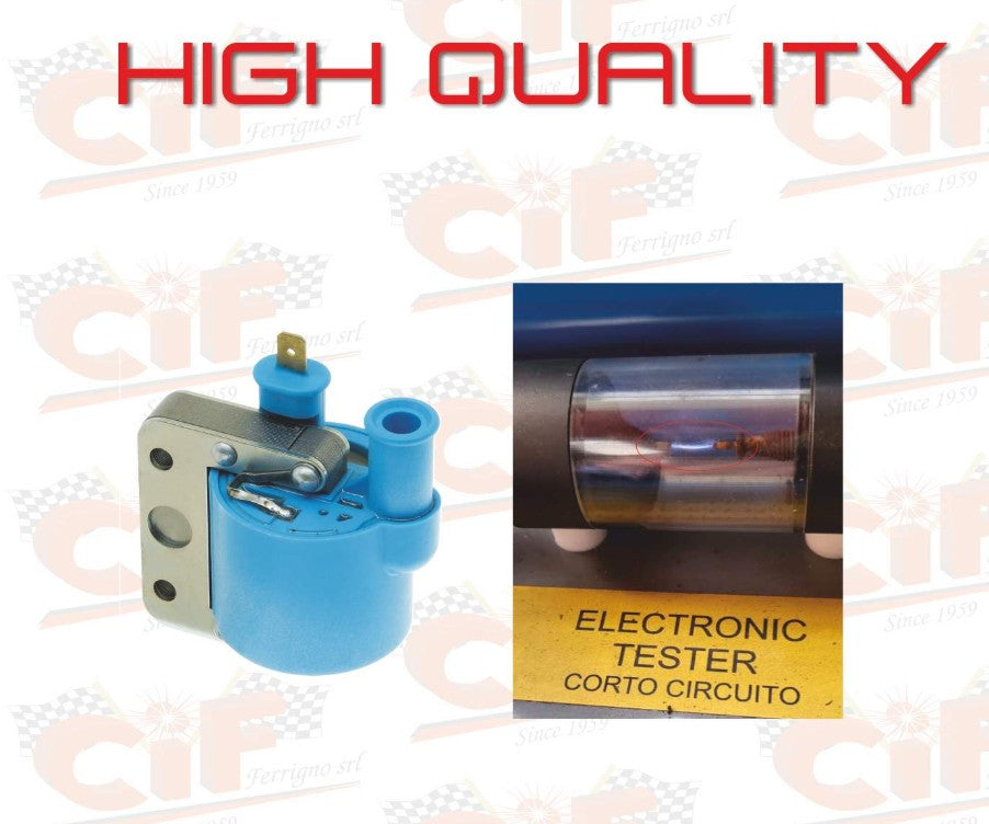 BOBINA ACCENSIONE AT ESTERNA ALTA PRESTAZIONE PER PIAGGIO VESPA TUTTI I MODELLI - PIAGGIO CIAO - PIAGGIO SI  