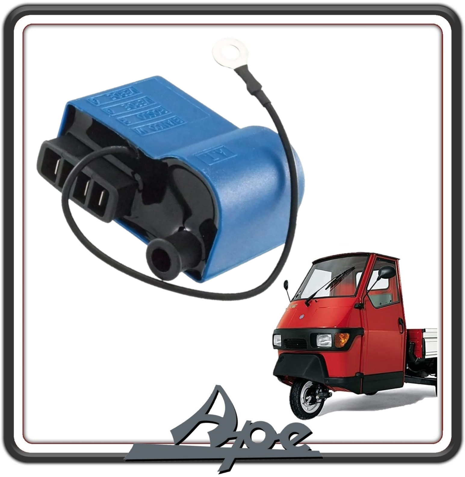 CENTRALINA ELETTRONICA COMPATIBILE PER PIAGGIO APE 50 - VESPA PX 125 150 - VESPA PXE ARCOBALENO - VESPA PK 50-50XL - PK 125 XL - FL 50-125 - FL2