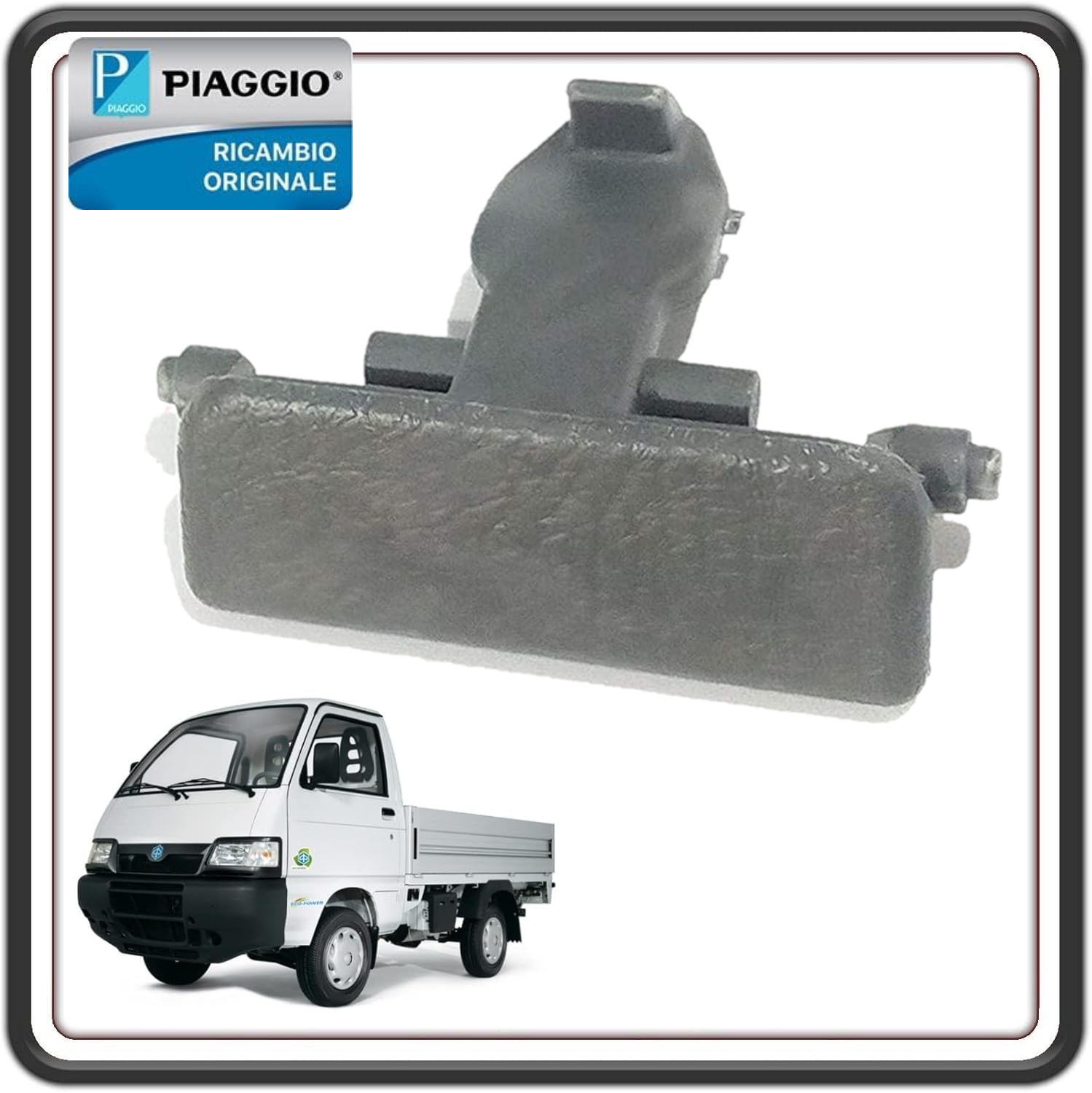 LEVA LEVETTA MANIGLIA CHIUSURA GANCIO SPORTELLO BAULETTO PORTA OGGETTI PORTAOGGETTI PER PIAGGIO PORTER - PIAGGIO QUARGO ORIGINALE PIAGGIO 5556587Z01030