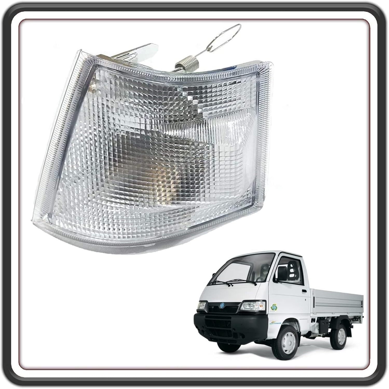 FANALINO LAMPEGGIATORE FRECCIA INDICATORE DI DIREZIONE ANTERIORE LATO SINISTRO LATO GUIDA PIAGGIO PORTER 1300 16V - PORTER 1200 1400 DIESEL ORIGINALE PIAGGIO 8152087Z05000