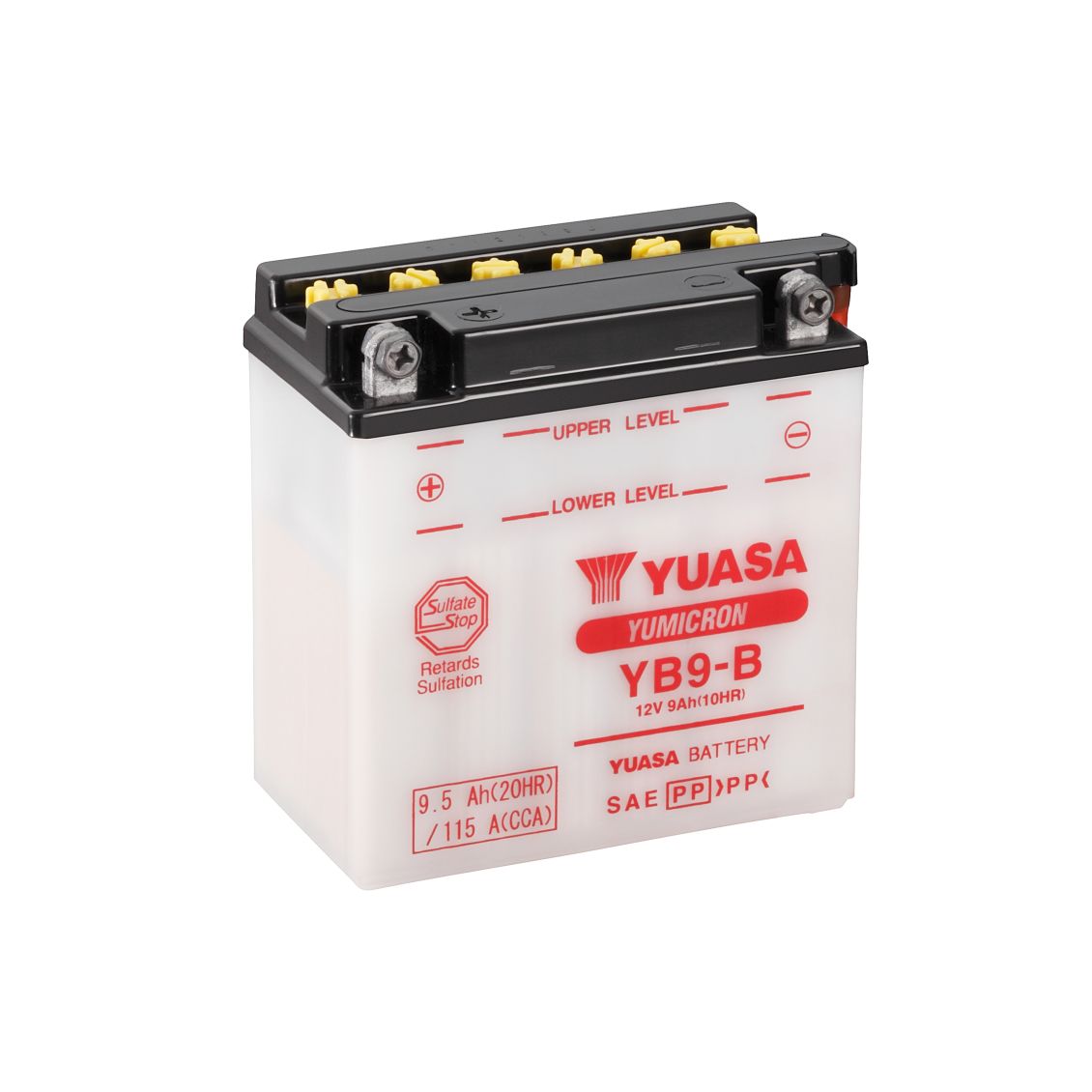 Batteria Yuasa YB9-B 12V 9.5Ah 115A YuMicron Con Liquido