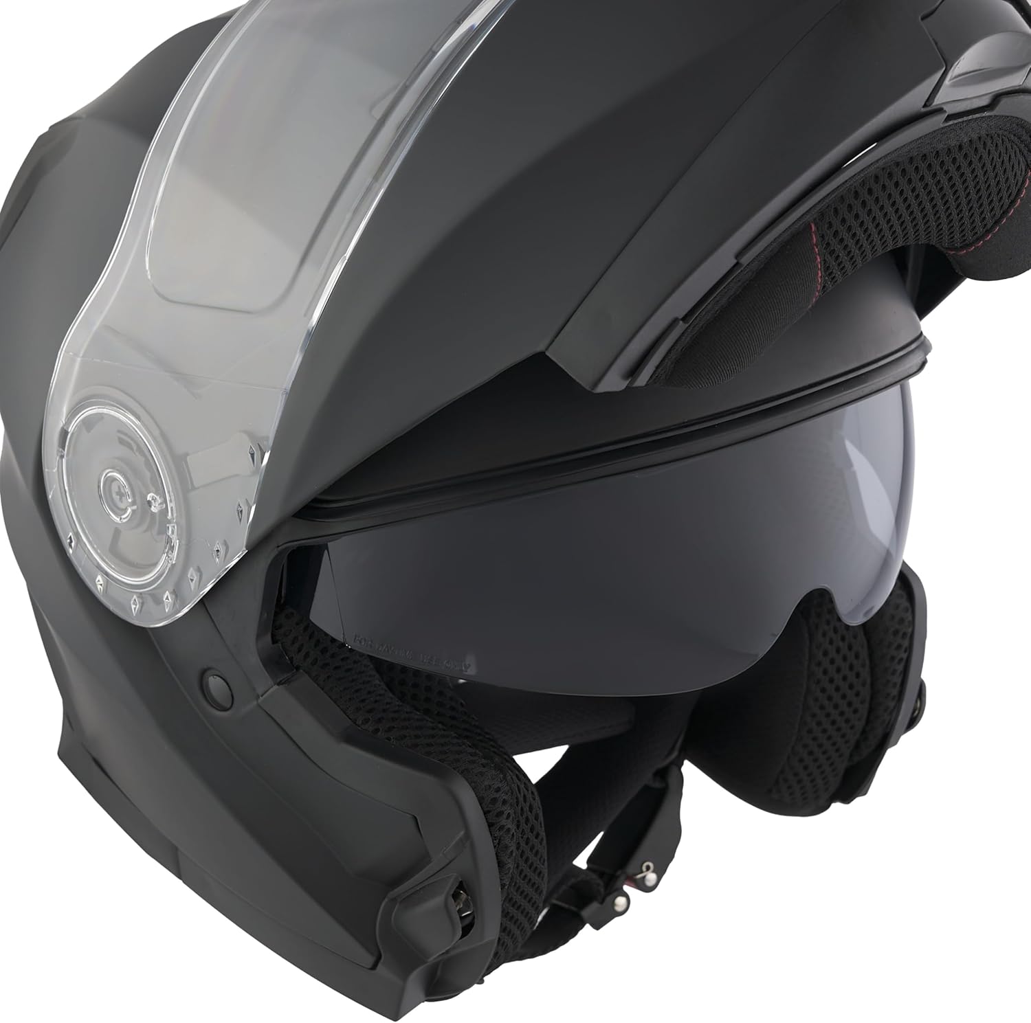 BHR - CASCO MODULARE 836 FLIP UP NERO OPACO