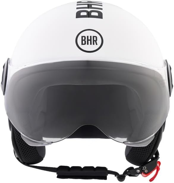 BHR - CASCO DEMI JET 835 SPECIAL BIANCO METALLICO