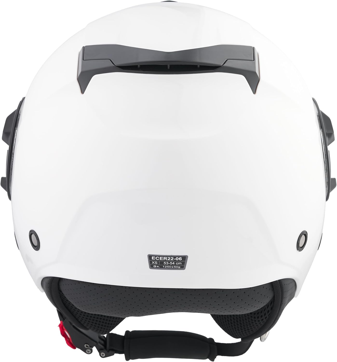 BHR - CASCO JET 830 FLASH BIANCO - DOPPIA VISIERA