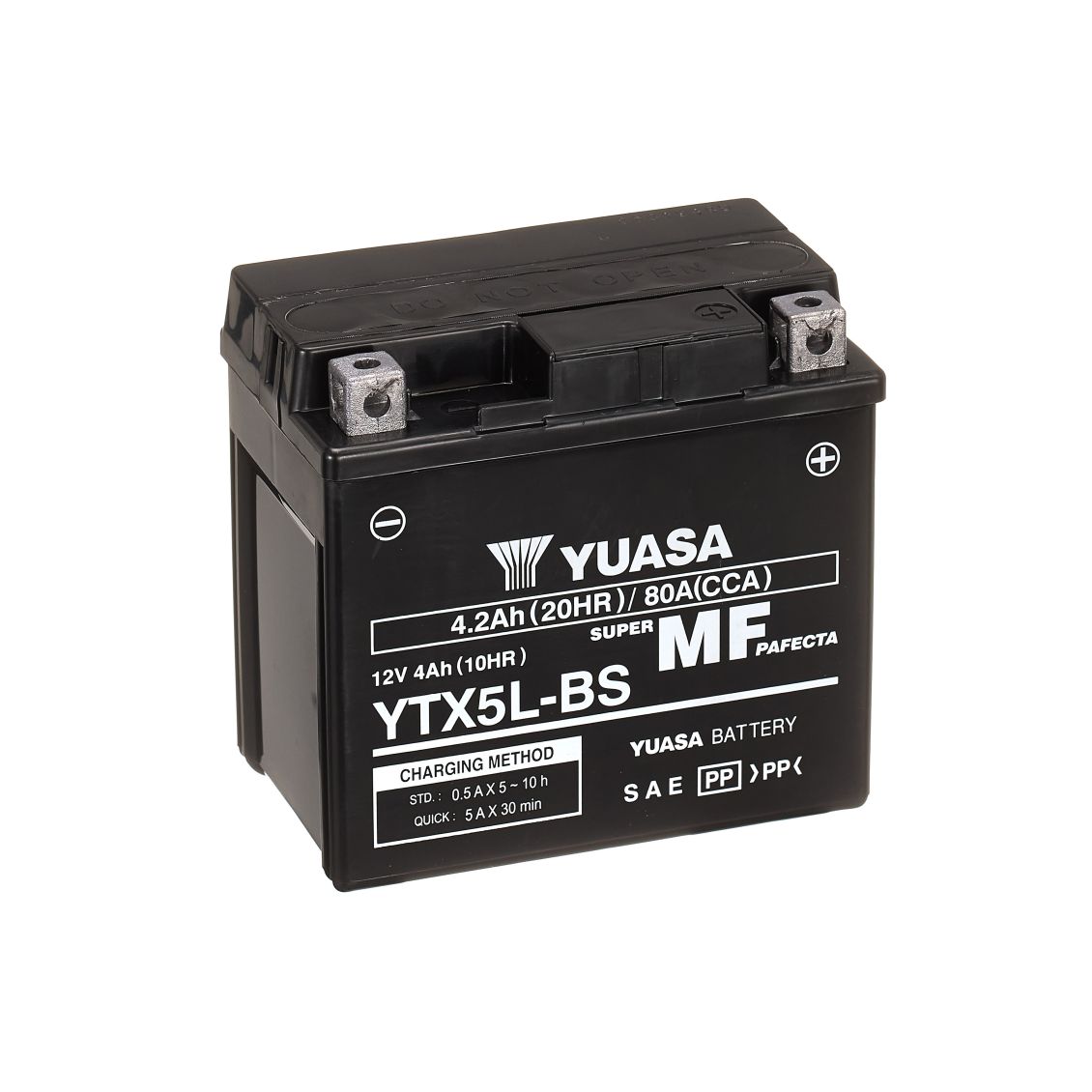 Batteria Yuasa YTX5L-BS 12V 4.2Ah 80A AGM Senza Manutenzione