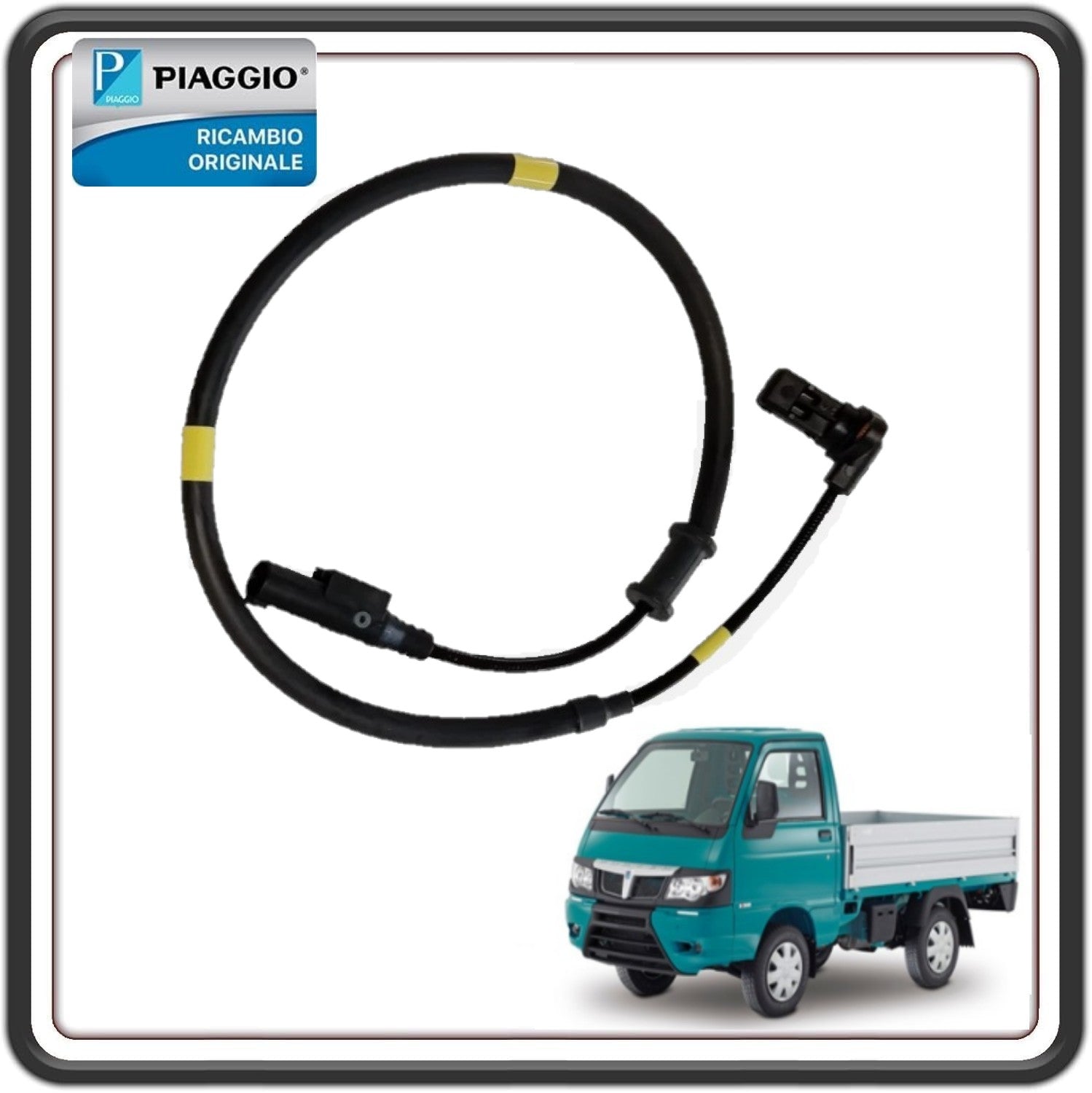 TRASMISSIONE FILO CAVO SENSORE ABS POSTERIORE PER PIAGGIO PORTER MULTITECH ORIGINALE PIAGGIO B000526