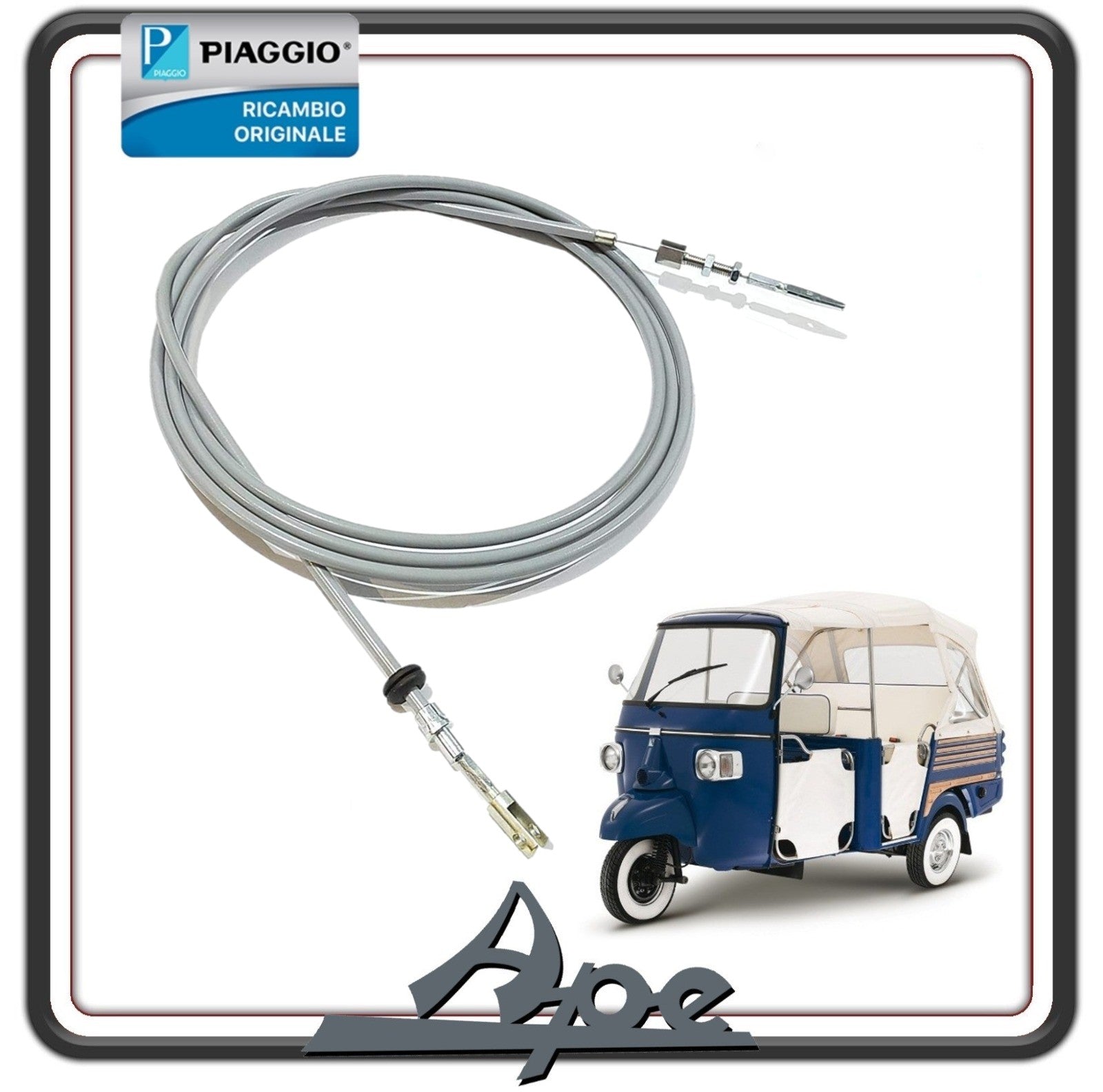 TRASMISSIONE CAVO FILO RETROMARCIA PIAGGIO APE CALESSINO ORIGINALE PIAGGIO 661767