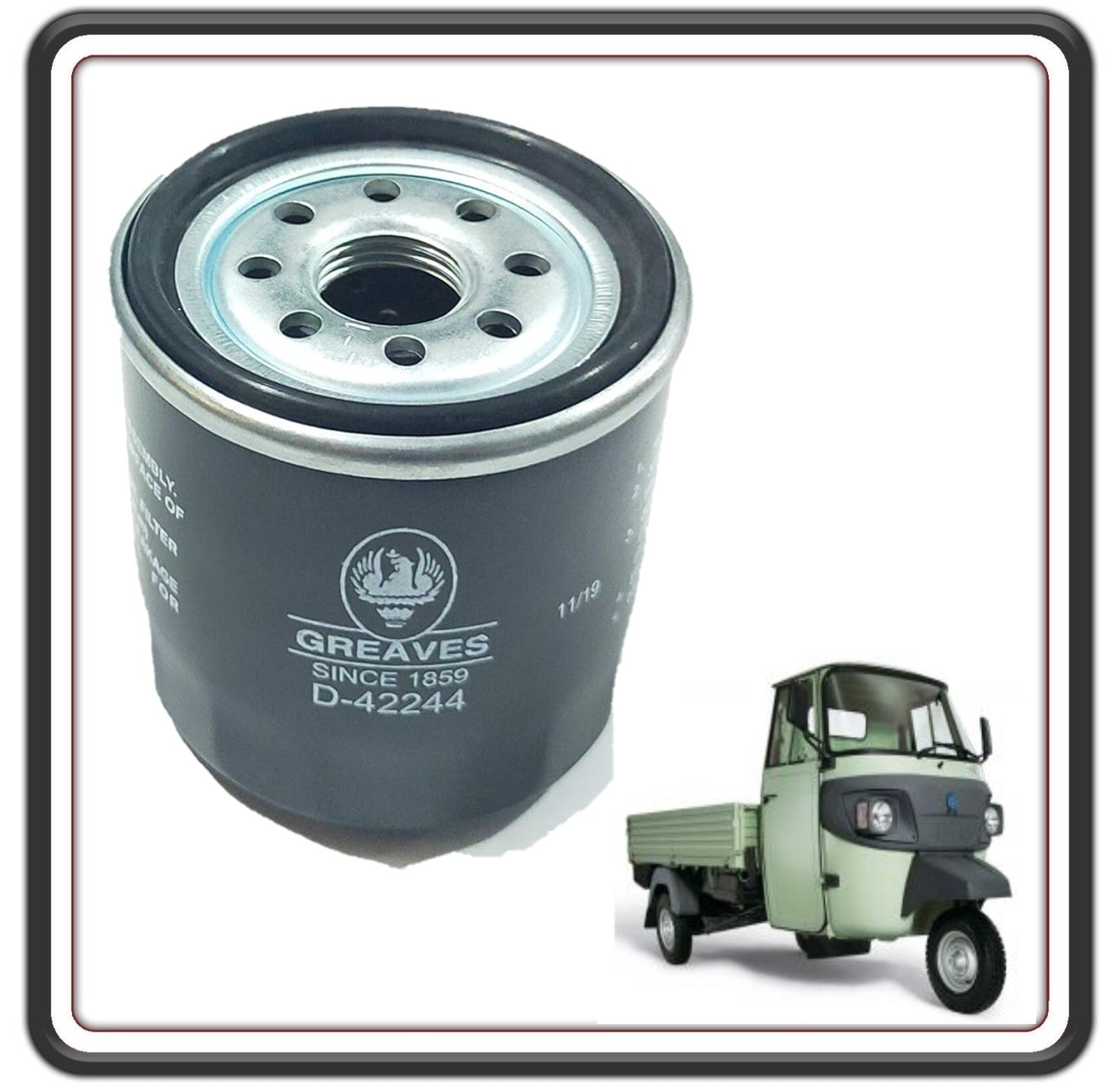 FILTRO OLIO PIAGGIO APE CLASSIC ORIGINALE PIAGGIO ED42244P