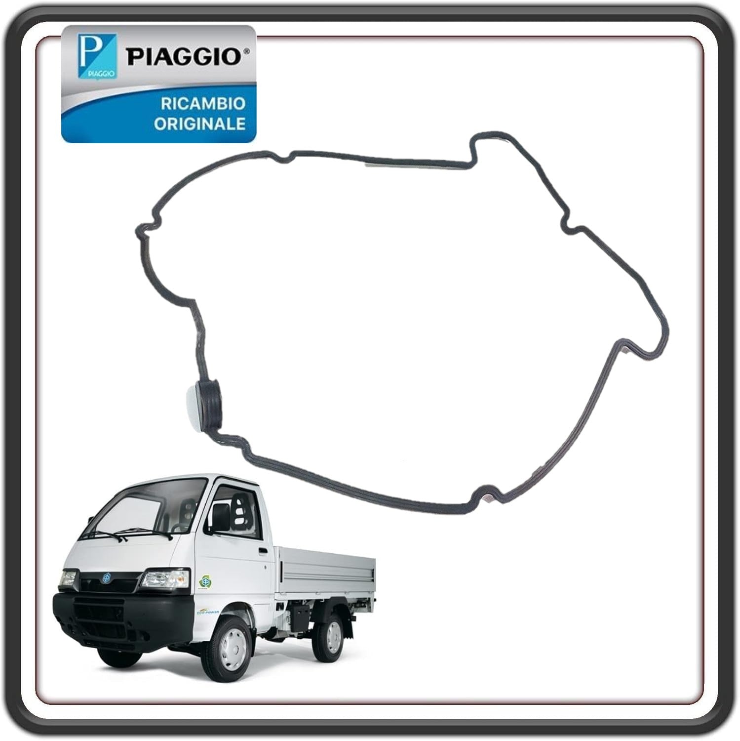 GUARNIZIONE COPERCHIO PUNTERIE TESTA PIAGGIO PORTER MULTITECH ORIGINALE PIAGGIO B010075