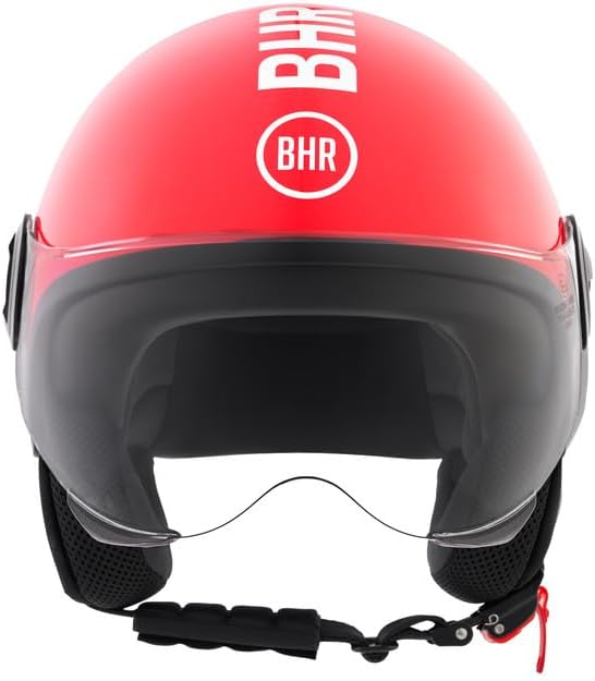 BHR - CASCO DEMI JET 835 SPECIAL ROSSO METALLICO