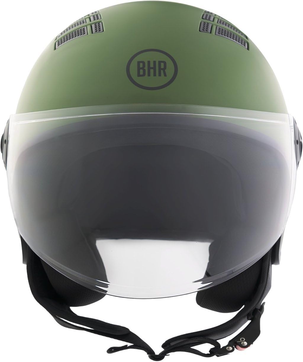 BHR - CASCO DEMI JET 834 FLOW VERDE OPACO