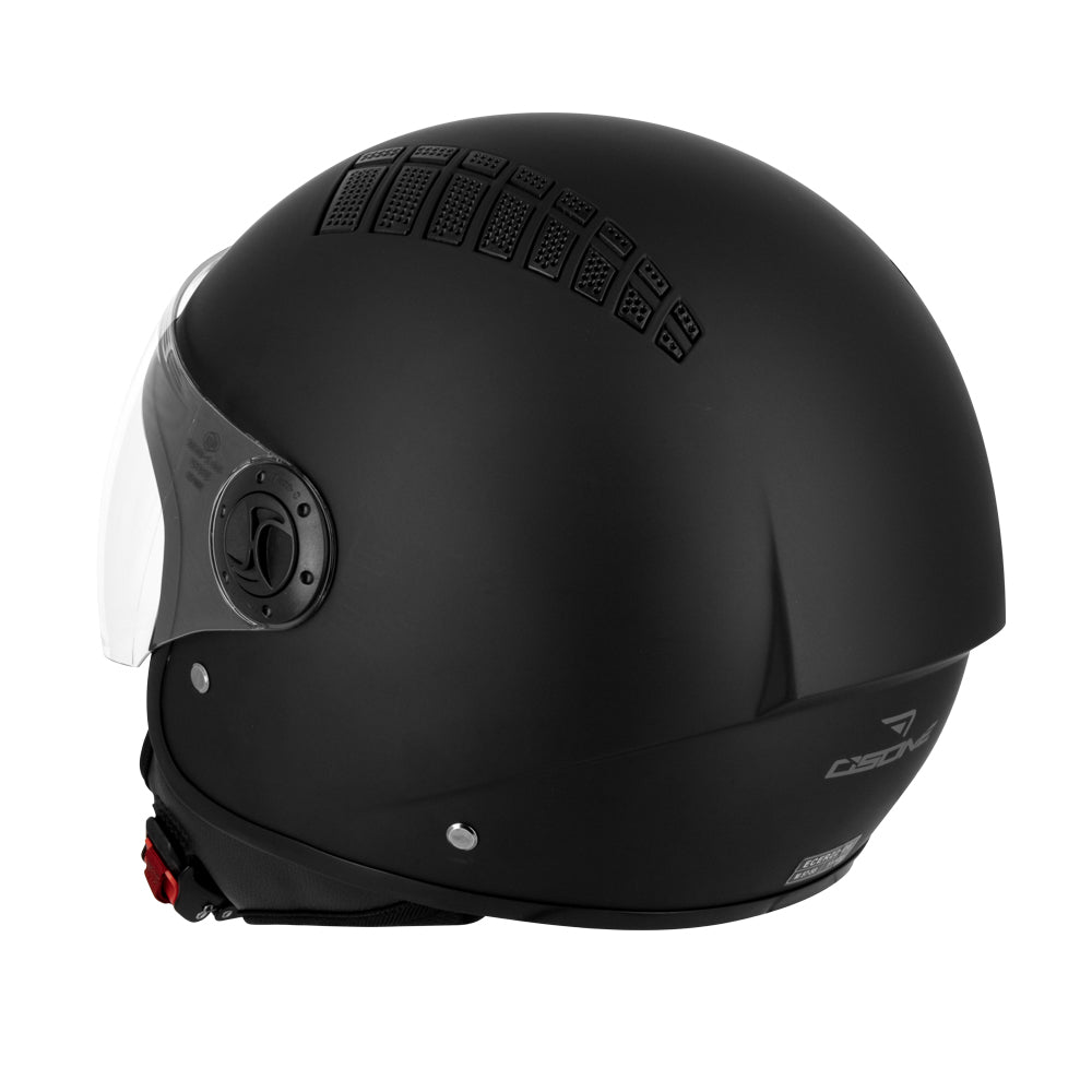 Casco Osone - Jet S707 Citizen Colore Nero Opaco