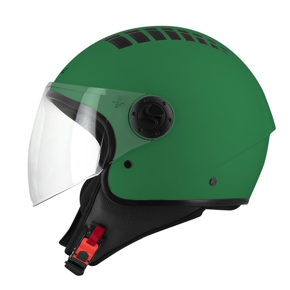 Casco Osone - Jet S707 Citizen Colore VERDE OPACO
