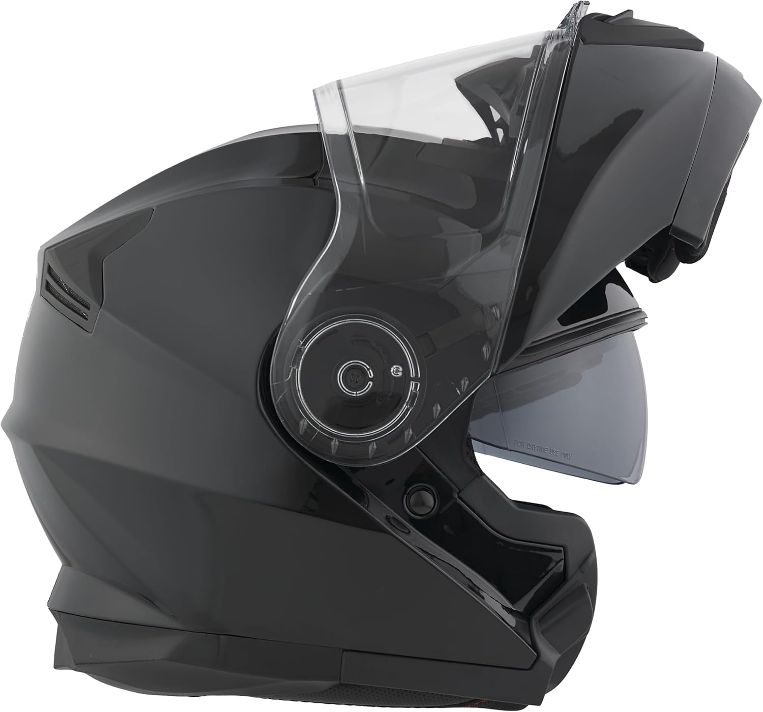 BHR - CASCO MODULARE 836 FLIP UP NERO METALLIZZATO