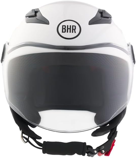 BHR - CASCO DEMI JET 838 CHILDREN BAMBINO/BAMBINA BIANCO
