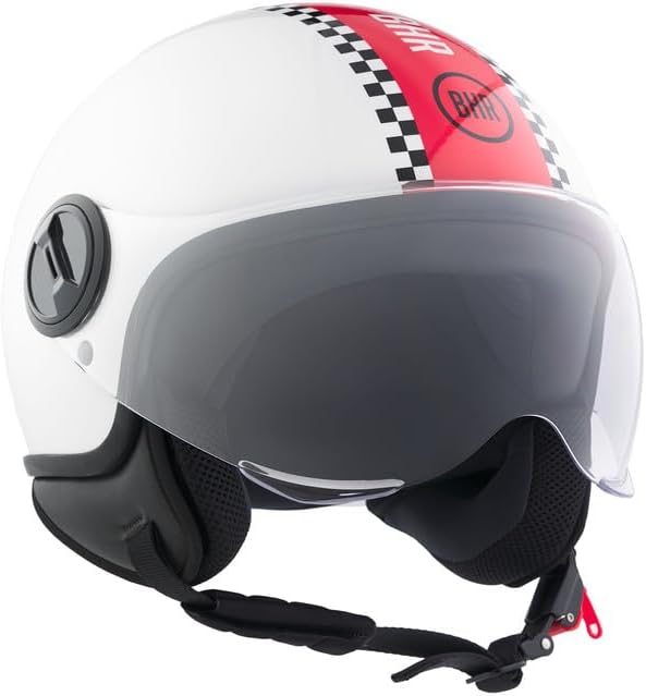 BHR - CASCO DEMI JET 835 SPECIAL RED RUSH