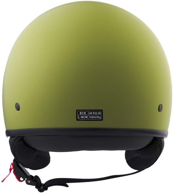 BHR - CASCO DEMI JET 839 3 VERDE OPACO