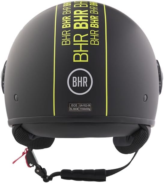 BHR - CASCO DEMI JET 835 SPECIAL COOL BLACK