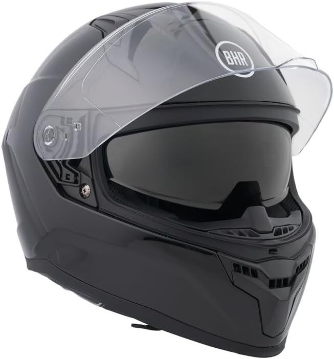 BHR - CASCO FULL FACE INTEGRALE 831 ROCKET NERO METALIZZATO