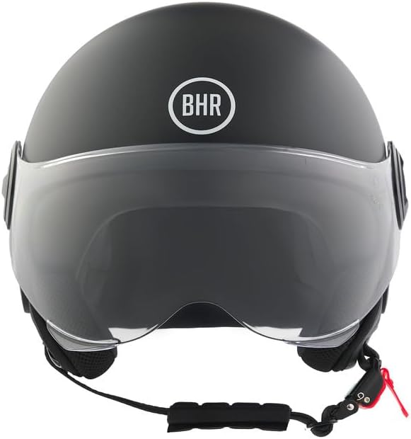 BHR - CASCO DEMI JET 835 SPECIAL NERO OPACO