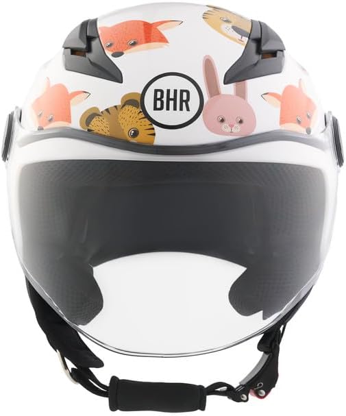 BHR - CASCO DEMI JET 838 CHILDREN BAMBINO/BAMBINA ANIMALS