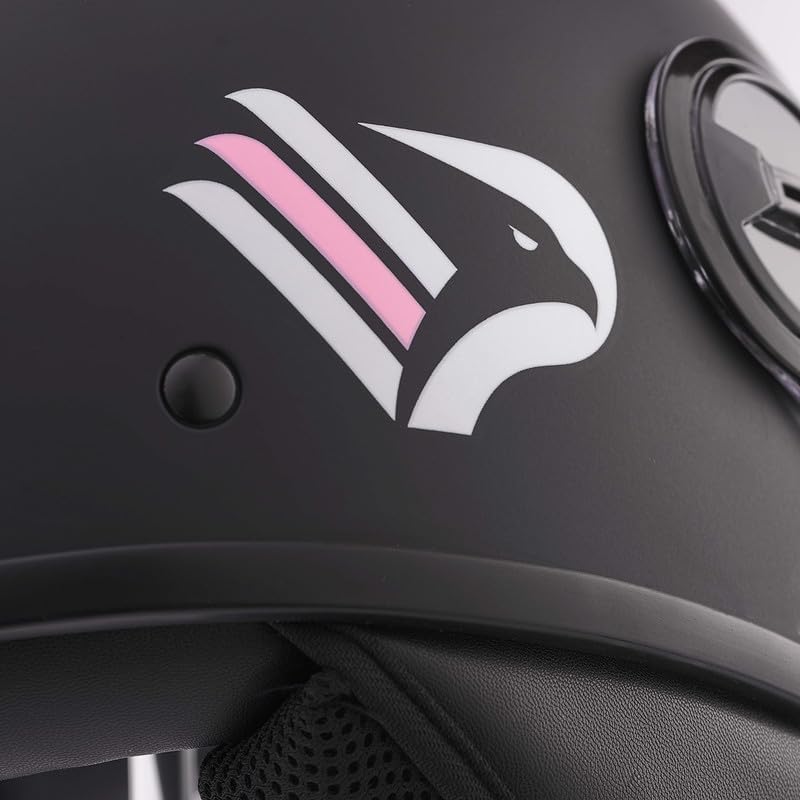 BHR - CASCO DEMI JET 835 SPECIAL PALERMO MATT BLACK