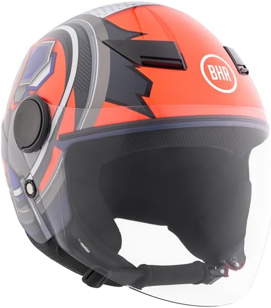 BHR - CASCO DEMI JET 841 CHILD BAMBINO/BAMBINA KRONOLOGIX ORANGE