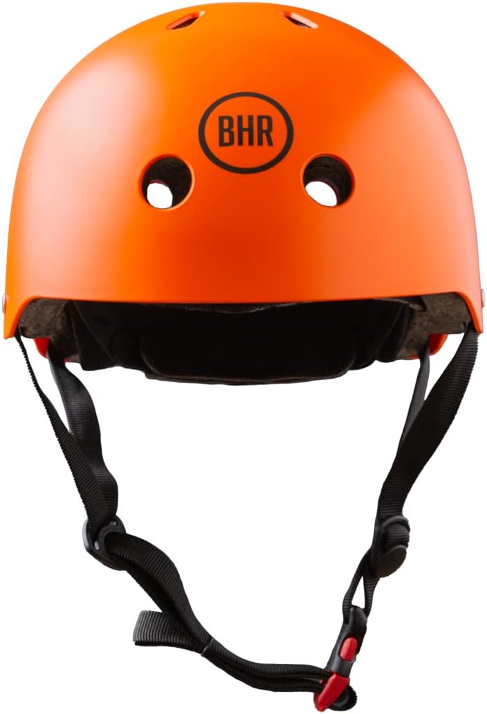 BHR - CASCO 817 SPORT PER MONOPATTINO - SCOOTER ELETTRICI - BICICLETTA - MTB - BMX - SKATEBOARD - PATTINAGGIO ARANCIO OPACO