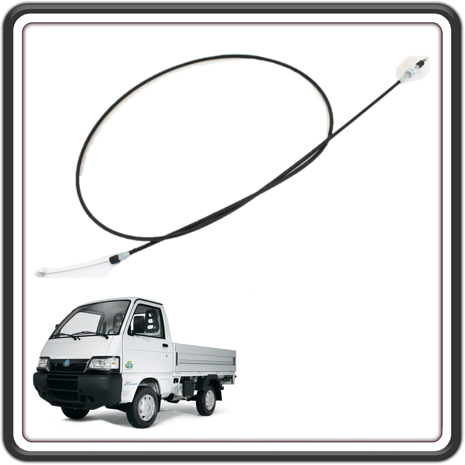 TRASMISSIONE CAVO FILO ACCELERATORE GAS COMPATIBILE PER PIAGGIO PORTER 1300 BENZINA TUTTI I MODELLI FINO AL 2009 - PIAGGIO PORTER 1300 4X4 - PIAGGIO PORTER 1300 LPG 