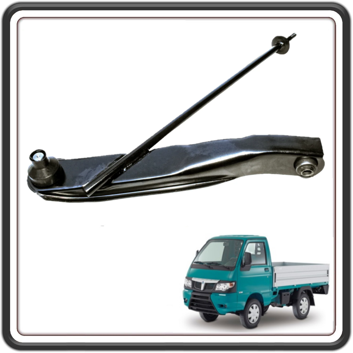BRACCIO OSCILLANTE SOSPENSIONE LATO SINISTRO COMPATBILE PER PIAGGIO PORTER MULTITECH DAL 2010 AL 2020 