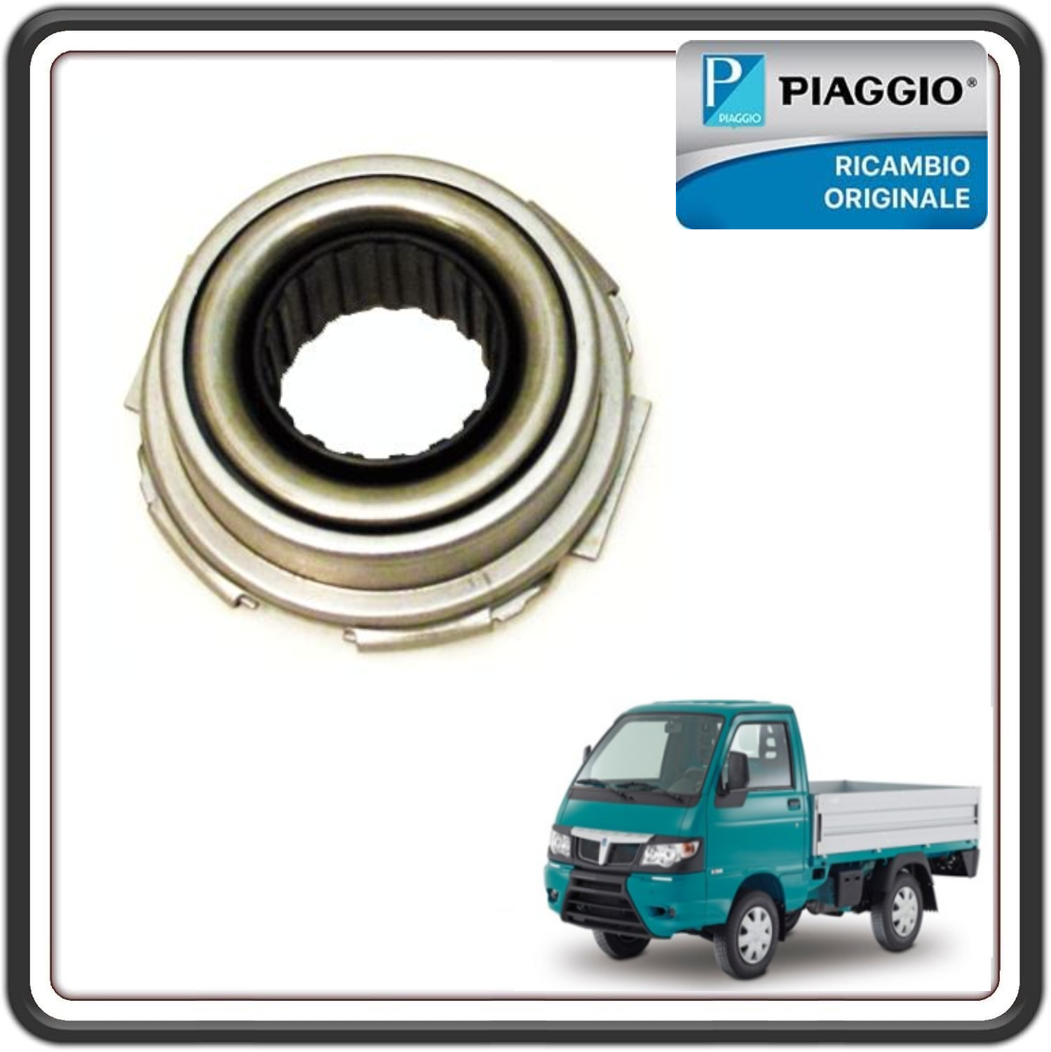 CUSCINETTO REGGISPINTA PER PIAGGIO PORTER MULTITECH E4- E5 DAL 2010 AL 2015 - PIAGGIO PORTER MAXXI MULTITECH E4-E5 DAL 2010 AL 2015 ORIGINALE PIAGGIO B010291 