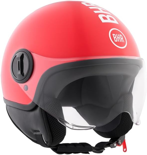 BHR - CASCO DEMI JET 835 SPECIAL ROSSO METALLICO