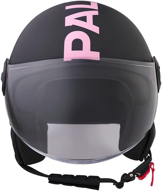 BHR - CASCO DEMI JET 835 SPECIAL PALERMO MATT BLACK