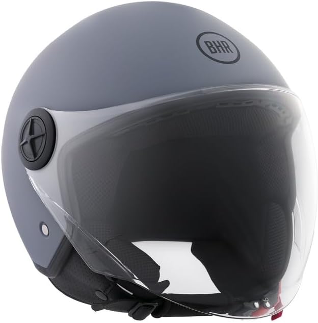 BHR - CASCO DEMI-JET 832 MINIMAL GRIGIO OPACO