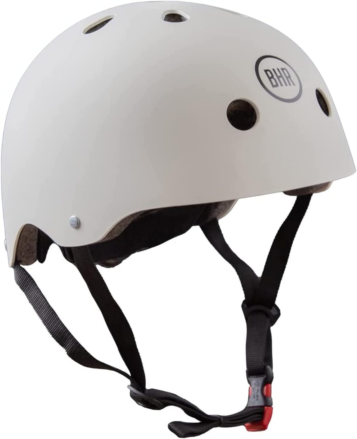 BHR - CASCO 817 SPORT PER MONOPATTINO - SCOOTER ELETTRICI - BICICLETTA - MTB - BMX - SKATEBOARD - PATTINAGGIO BIANCO PERLA OPACO
