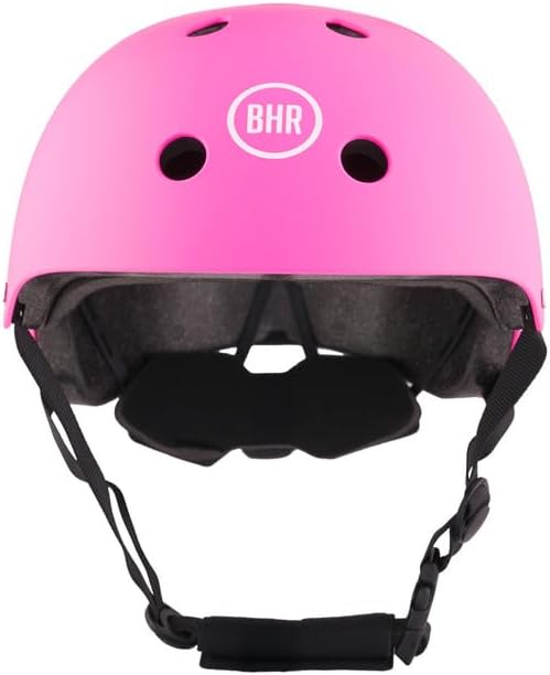 BHR - CASCO 837 URBAN PER MONOPATTINO - SCOOTER ELETTRICI - BICICLETTA - MTB - BMX - SKATEBOARD - PATTINAGGIO ROSA OPACO