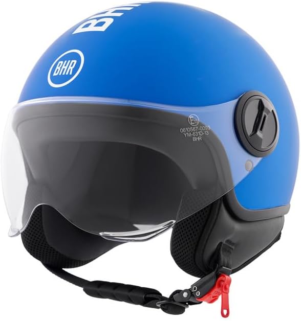BHR - CASCO DEMI JET 835 SPECIAL BLU OPACO