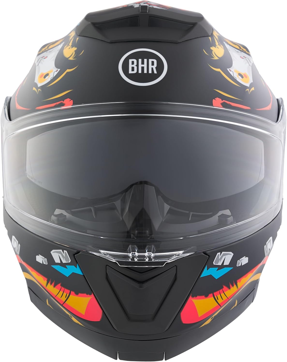 BHR - CASCO MODULARE 836 FLIP UP ZOMBIE BLACK