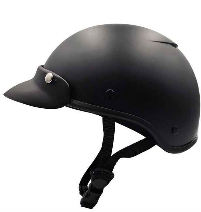 BHR - CASCO LIPARI PER MONOPATTINO - SCOOTER ELETTRICI - BICICLETTA - MTB - BMX - SKATEBOARD - PATTINAGGIO NERO OPACO