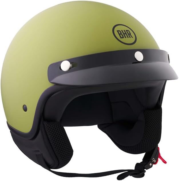 BHR - CASCO DEMI JET 839 3 VERDE OPACO
