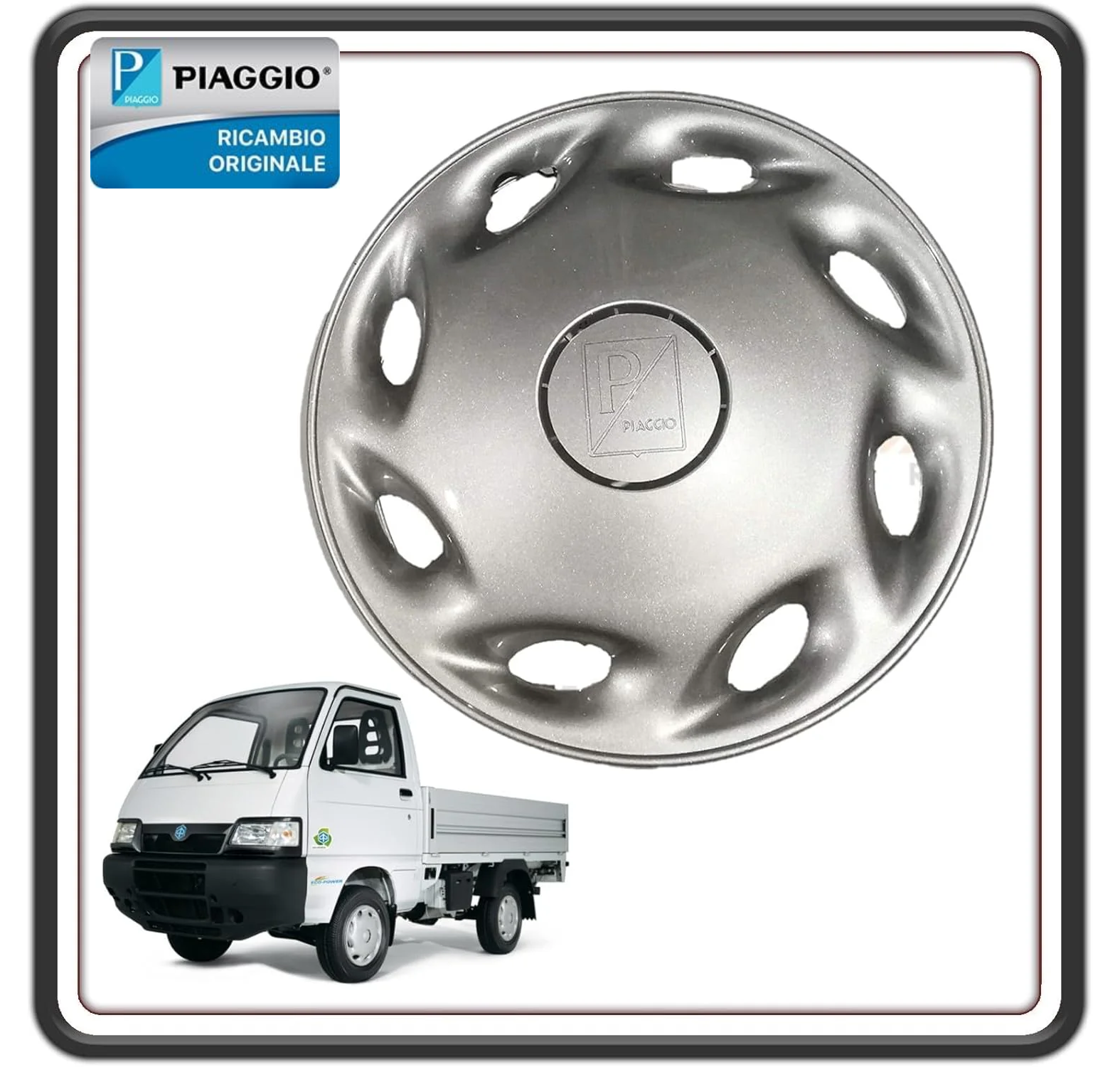 COPRIRUOTA COPPA RUOTA COPRICERCHIO RUOTA DA 12