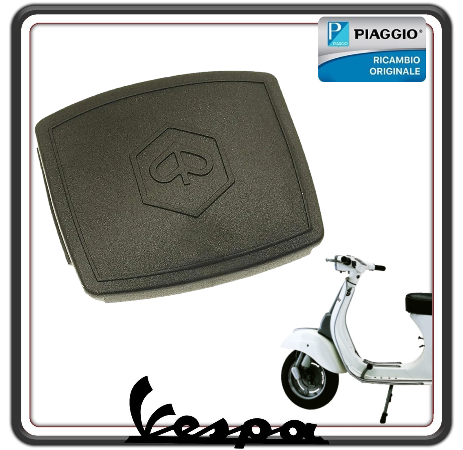 TAPPO COPERCHIO CONTACHILOMETRI CONTA KM PER VESPA 50 SPECIAL ORIGINALE PIAGGIO 123678