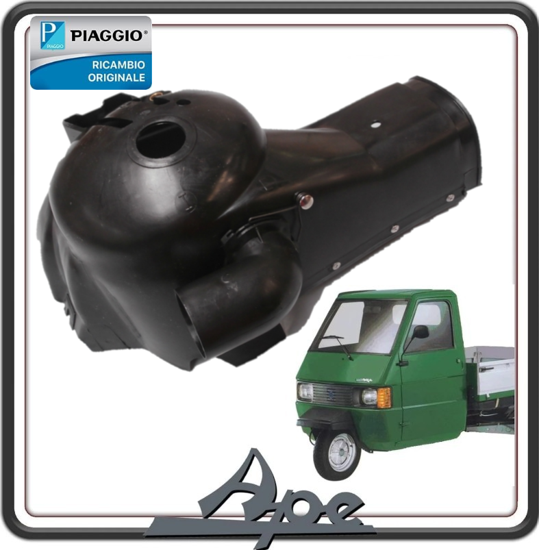 CUFFIA COPERCHIO CILINDRO COPRI TESTA TESTATA PER PIAGGIO APE 703 - APE 602 ORIGINALE PIAGGIO 231308
